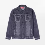 Men Black Denim Jacket