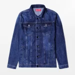 Men Blue Denim Jacket
