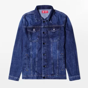 Men Blue Denim Jacket