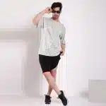Men Oversize Round T-Shirt M99315