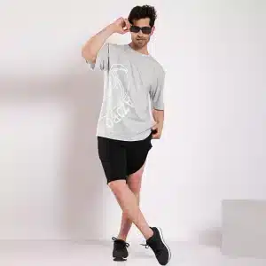 Men Oversize Round T-Shirt M99315