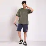 Men Oversize Round T-Shirt M99311