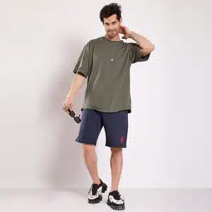 Men Oversize Round T-Shirt M99311