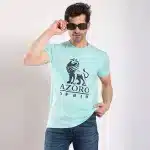 Men's Round T-Shirt (Lion)