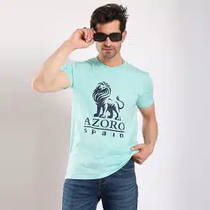 Men's Round T-Shirt (Lion)