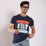 Men Round T-Shirt (Think Big)